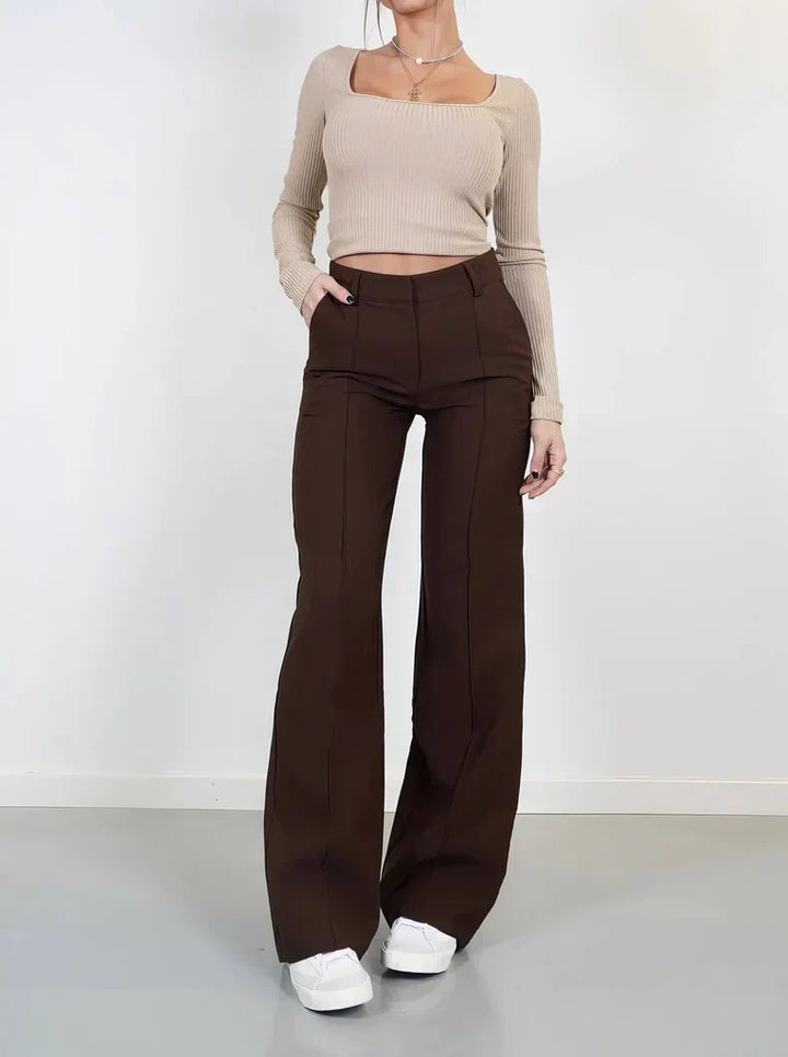 | Women's Elegant Wide Leg Trousers