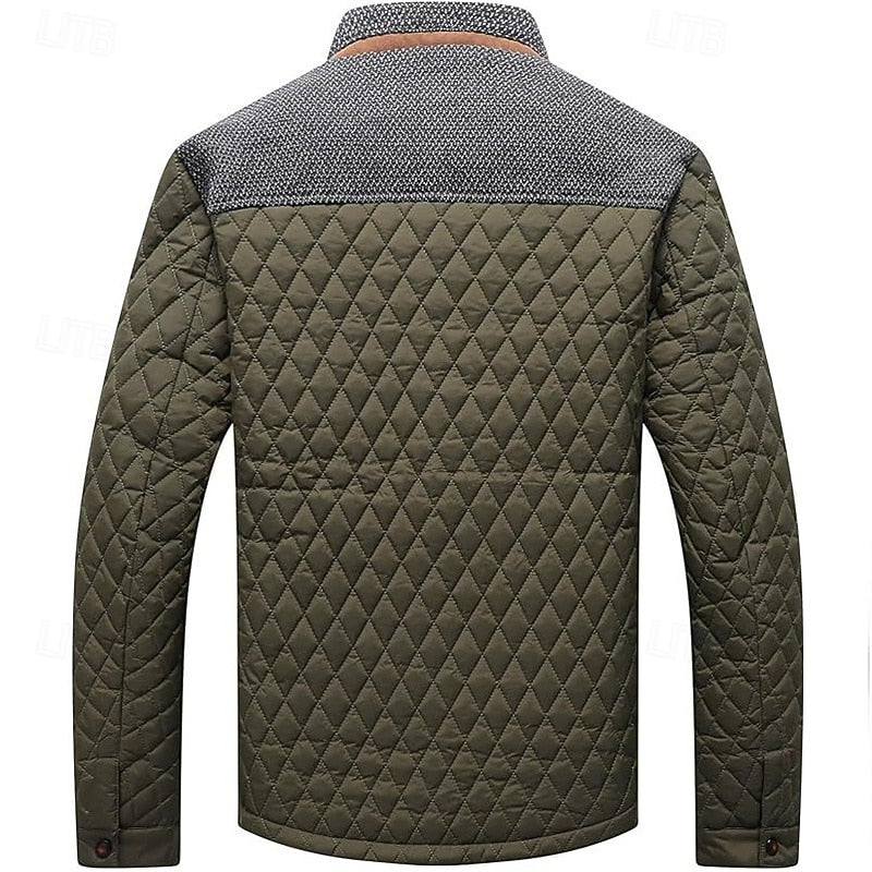 Hayes | Quilted Jacket with Stand-up Collar