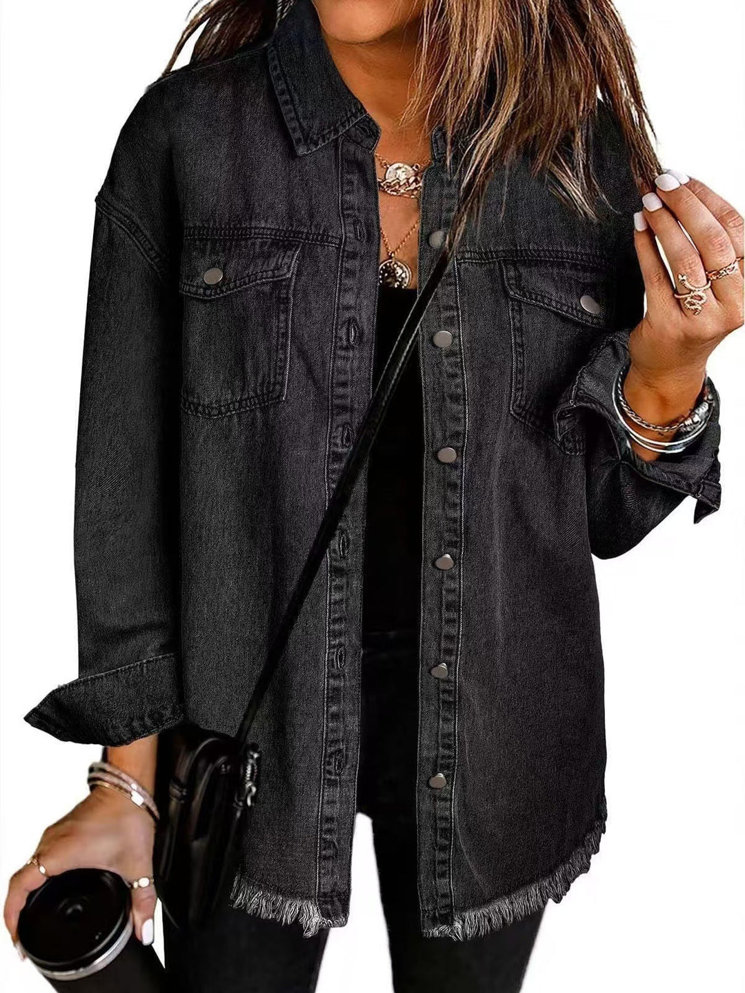 Wilda | Oversized Polished Statement Coat