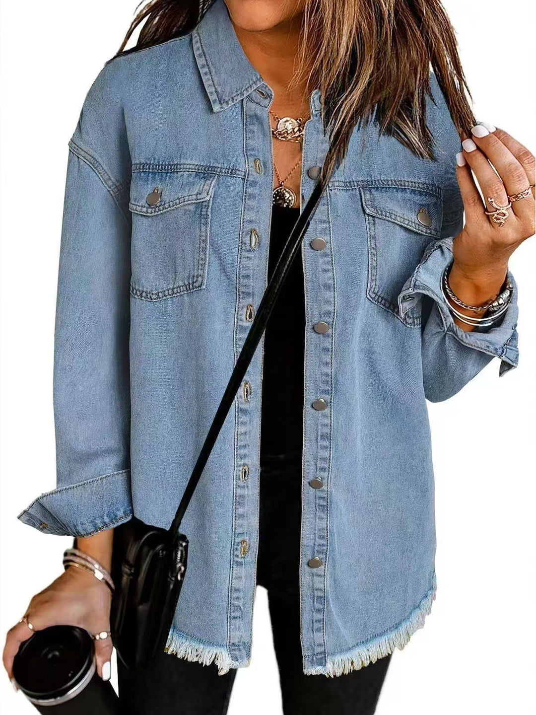 Wilda | Oversized Polished Statement Coat