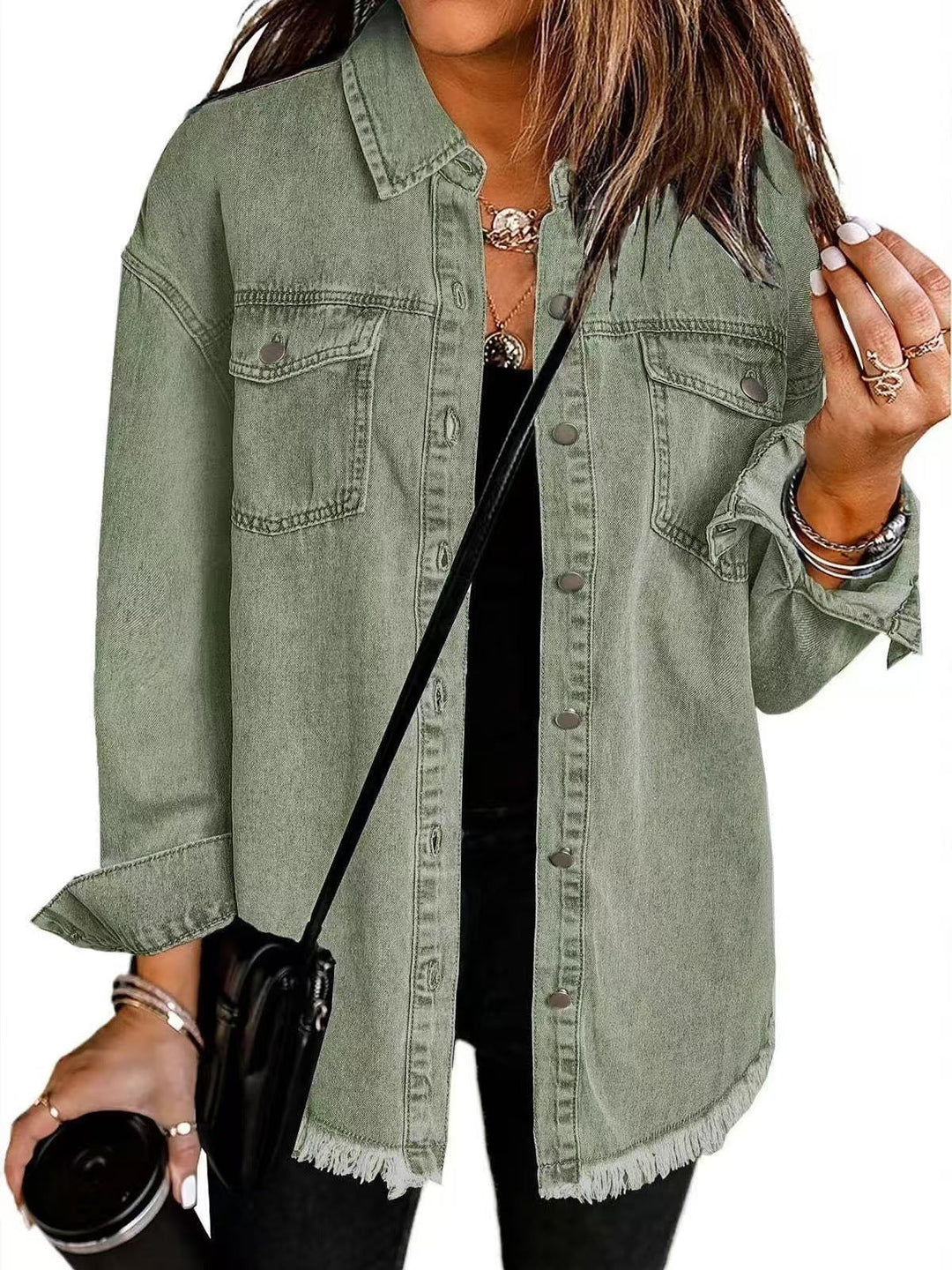 Wilda | Oversized Polished Statement Coat