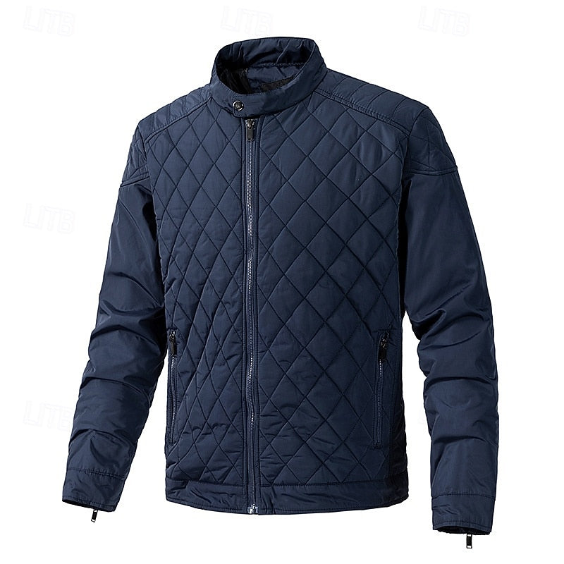 Ashton | Quilted Jacket with Stand-Up Collar