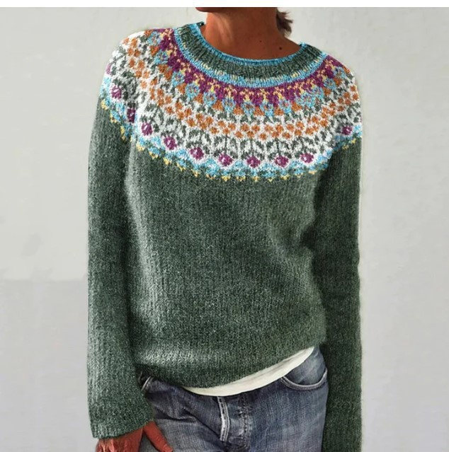 SILVIA | Retro Pullover