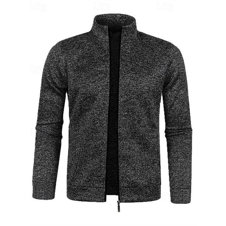 Caleb | Full Zip Standing Collar Jacket