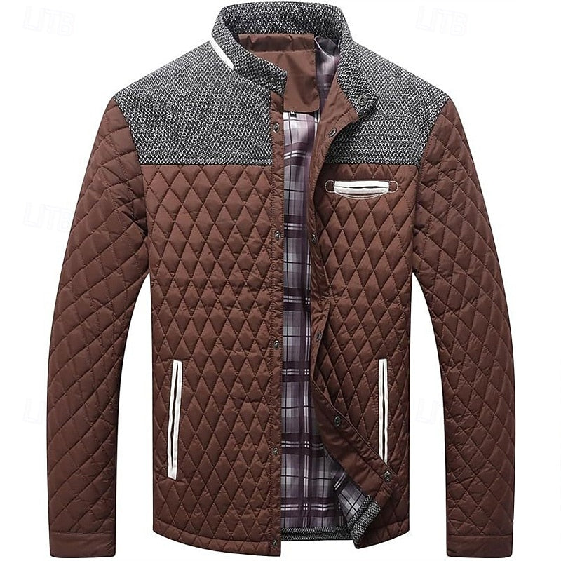 Hayes | Quilted Jacket with Stand-up Collar