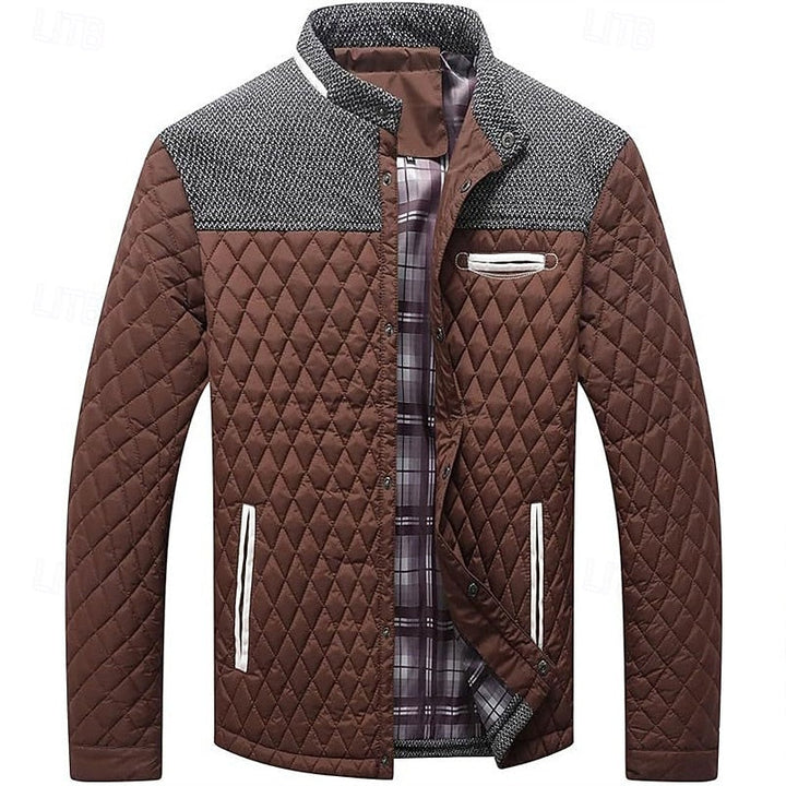 Hayes | Quilted Jacket with Stand-up Collar