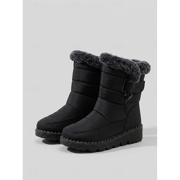 Greta | Cozy Winter Boots with Fur Trim