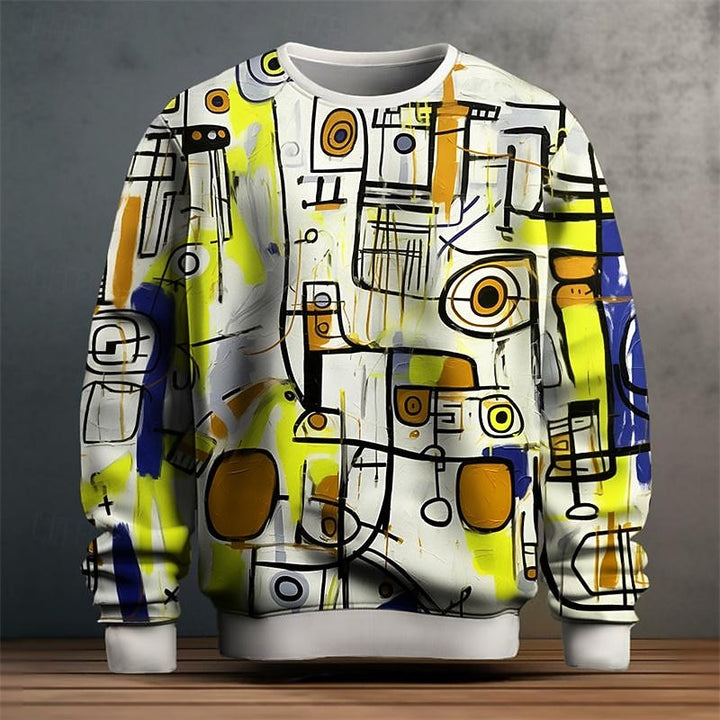 Nash | Artistic Crew Neck Sweatshirt