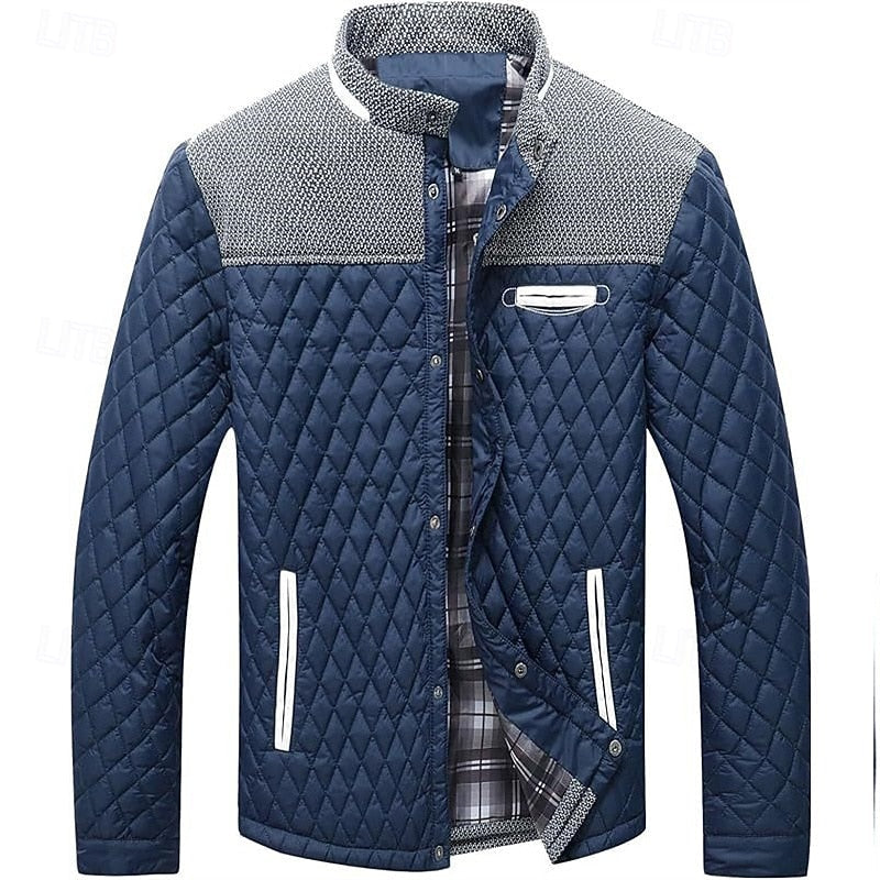 Hayes | Quilted Jacket with Stand-up Collar