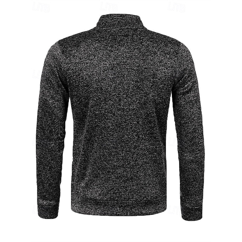 Caleb | Full Zip Standing Collar Jacket