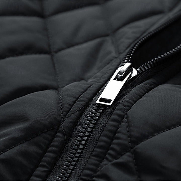 Ashton | Quilted Jacket with Stand-Up Collar