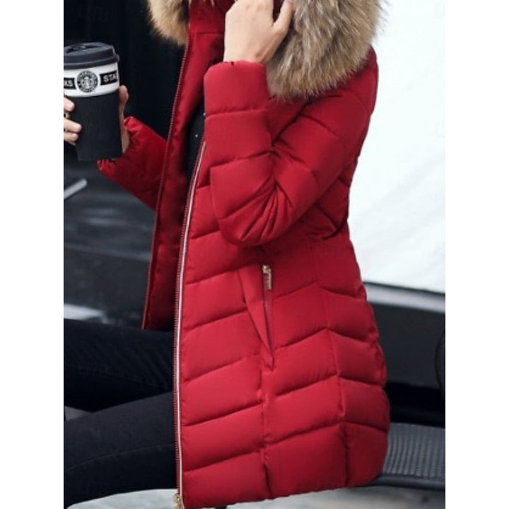Gwendolyn | Quilted Winter Parka with Hood