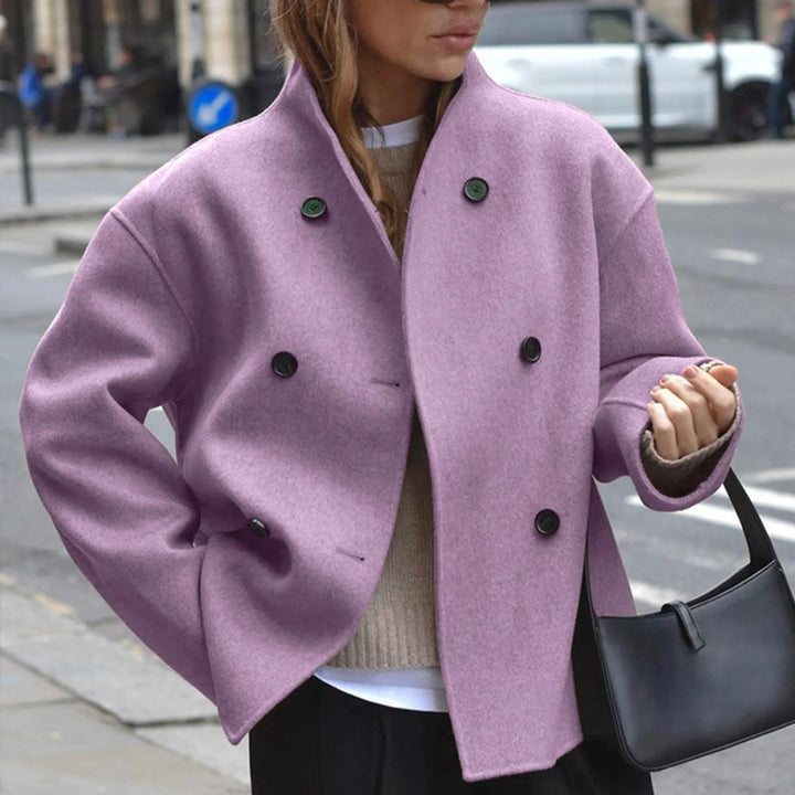Swan | Reversible High Neck Statement Coat