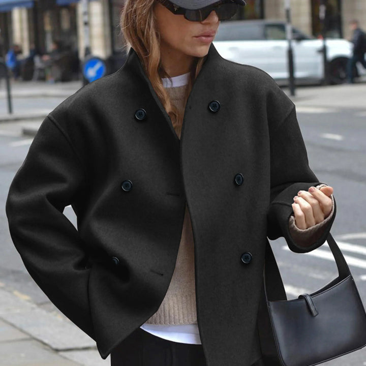 Swan | Reversible High Neck Statement Coat