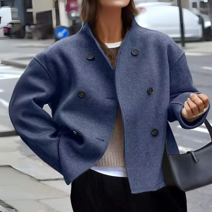 Swan | Reversible High Neck Statement Coat
