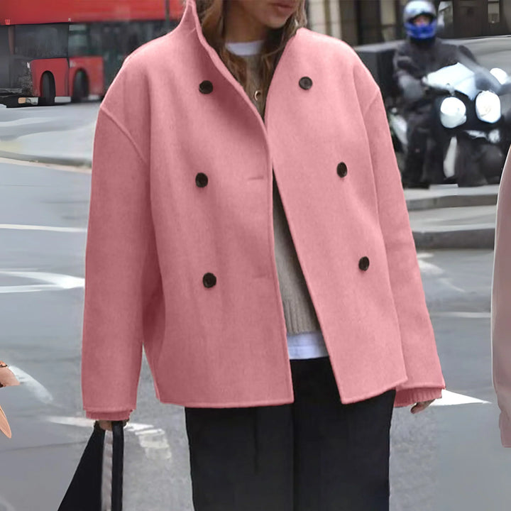 Swan | Reversible High Neck Statement Coat